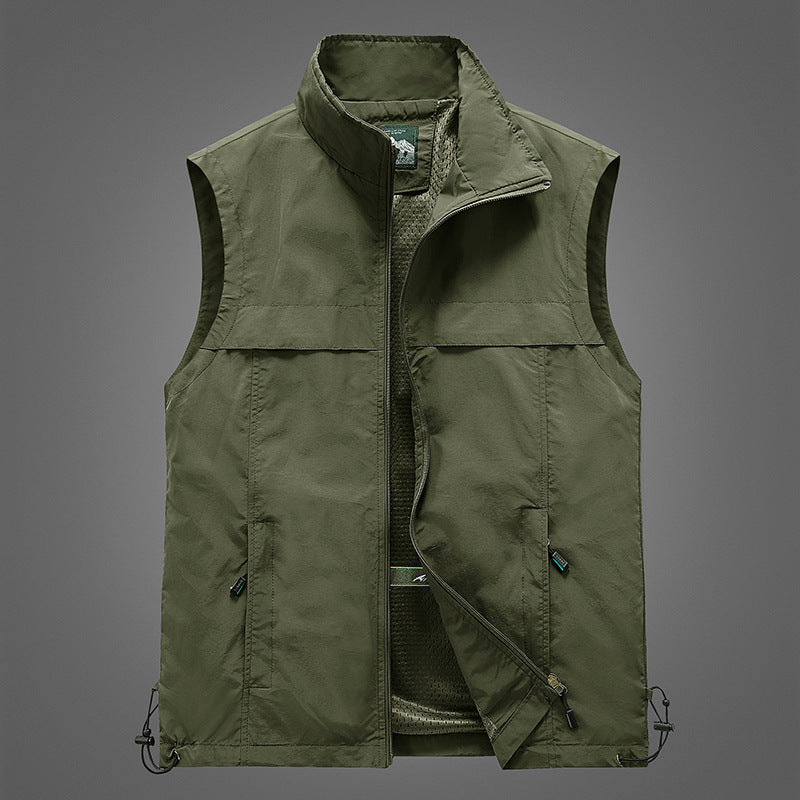 Herren Leichte Multifunktionale Outdoor-Weste Drune