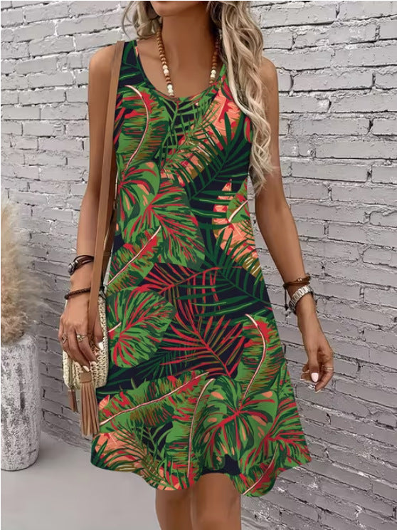 Drune | Stylisches Sommer Boho Halter Kleid
