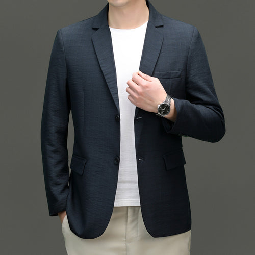 Herren Blazerjacke mit modernem Schnitt und eleganten Details Drune