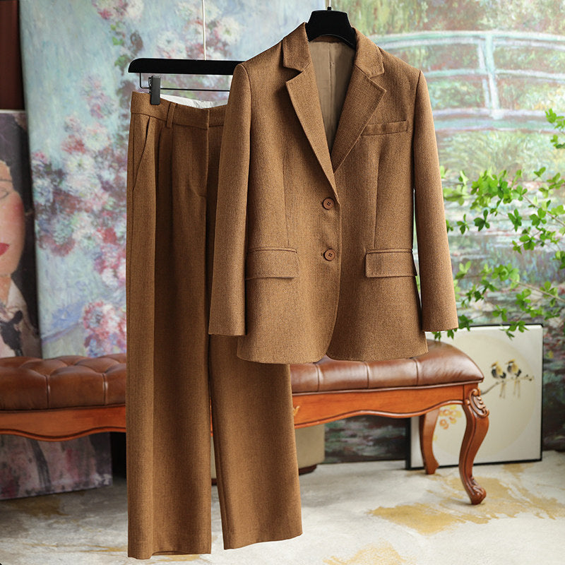 Damen Elegantes und stilvolles Blazer-Set Drune