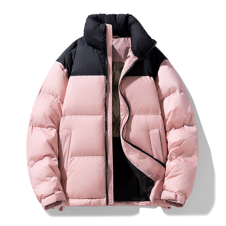 Herren Steppjacke mit hohem Stehkragen und Thermofutter Drune