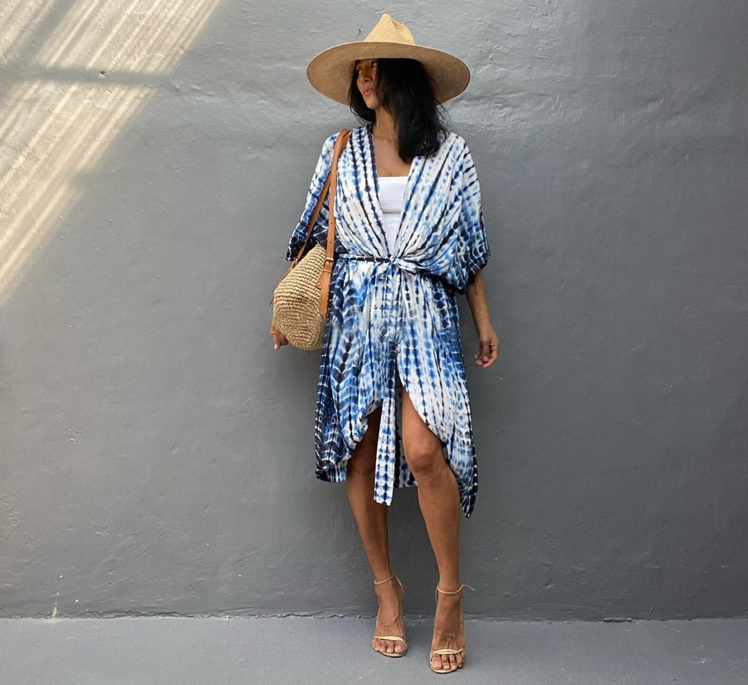 Damen Strandkimono Drune