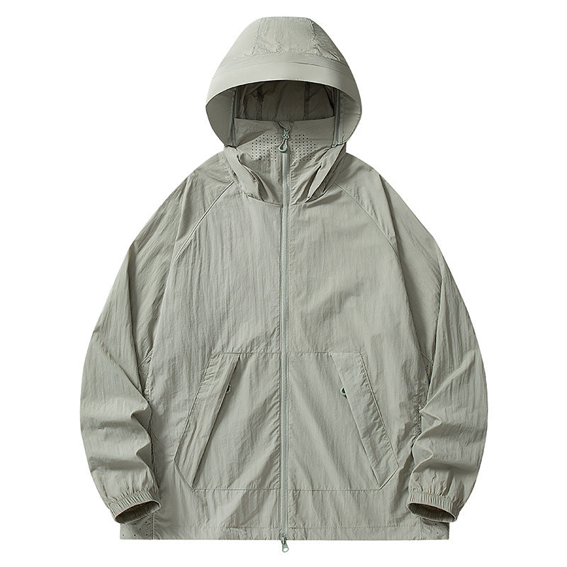 Herren Leichte wetterfeste Jacke Drune