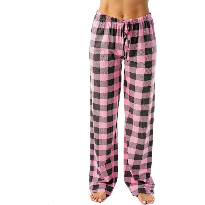 Damen Freizeithose im karierter Schnitt Drune