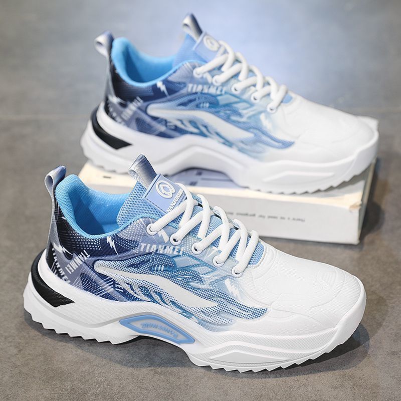 Damen Trendige Sport Sneakers mit atmungsaktivem Obermaterial und rutschfester Laufsohle Drune