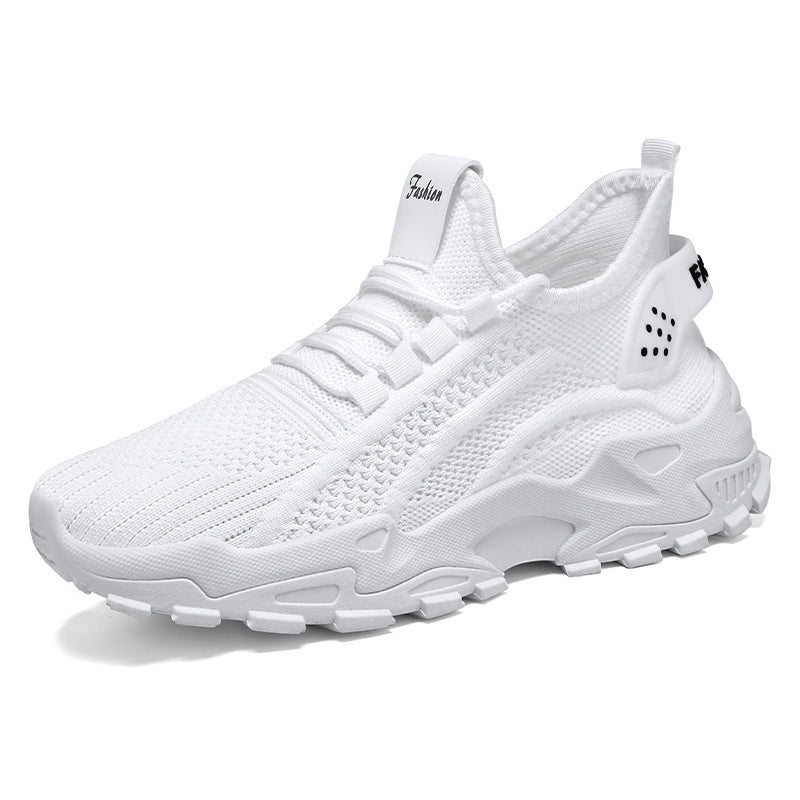 Damen Sportliche Sneaker mit atmungsaktiver Netzstruktur und dämpfender Sohle Drune
