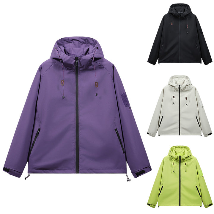 Herren Sportliche Windjacke Drune