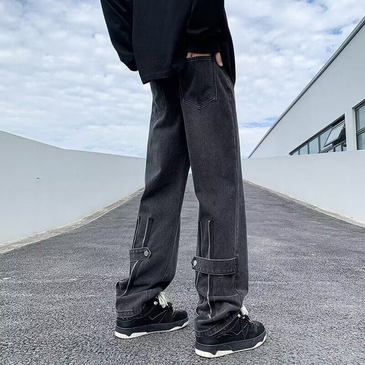 Herren Lässige Baggy Jeans mit innovativem Design Drune