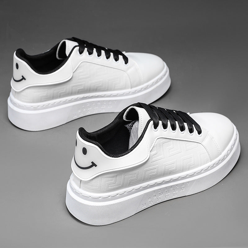 Damen Hochwertige Plateau-Sneaker mit strukturiertem Obermaterial Drune