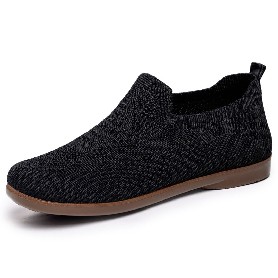 Damen Bequeme Stretch-Sneaker mit rutschfester Sohle Drune