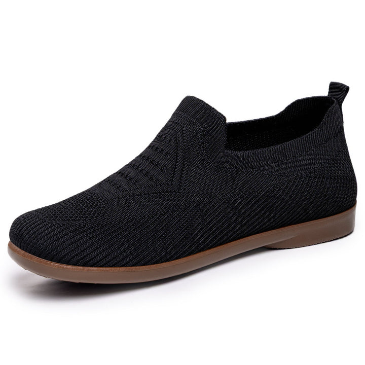 Damen Bequeme Stretch-Sneaker mit rutschfester Sohle Drune