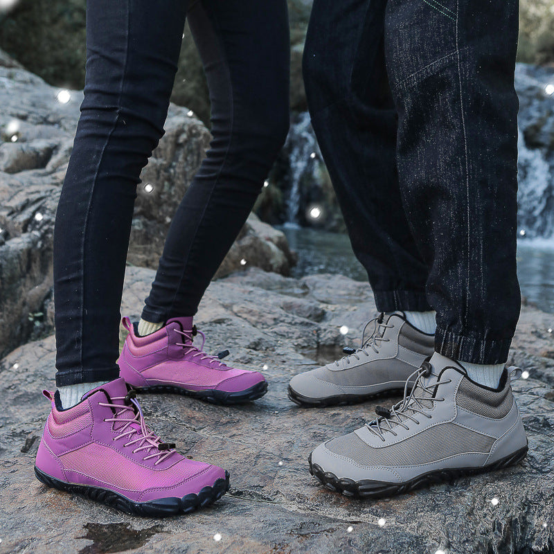 Damen Multifunktionale Outdoor-Sneaker mit rutschfester Sohle und atmungsaktiver Mesh-Oberfläche Drune