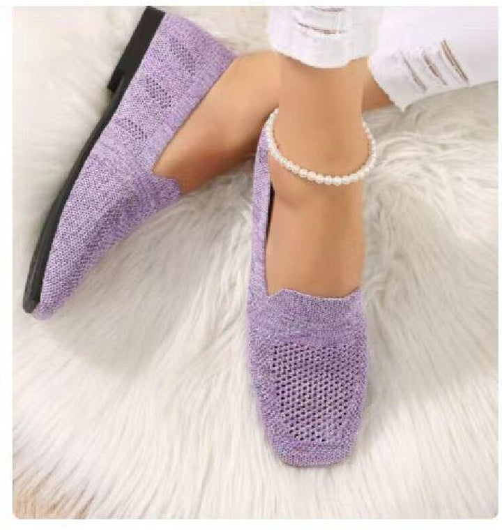 Damen Perforierte Slip-On Loafers Drune