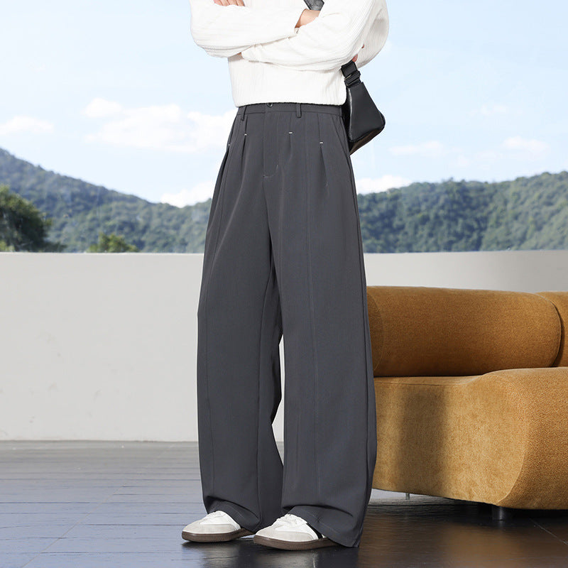 Damen Elegante und Bequeme Hochbundhose