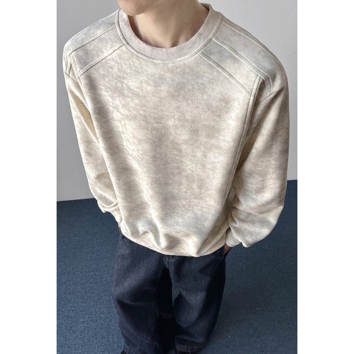 Herren Modischer Sweatshirt mit praktischem Schultergurt Drune