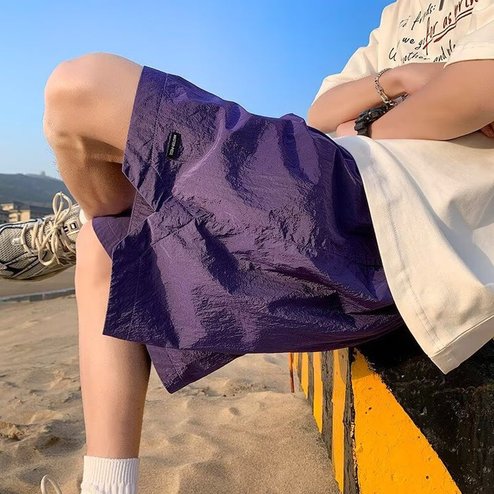 Herren Bequeme Sommer Shorts mit elastischem Bund und praktischen Seitentaschen Drune