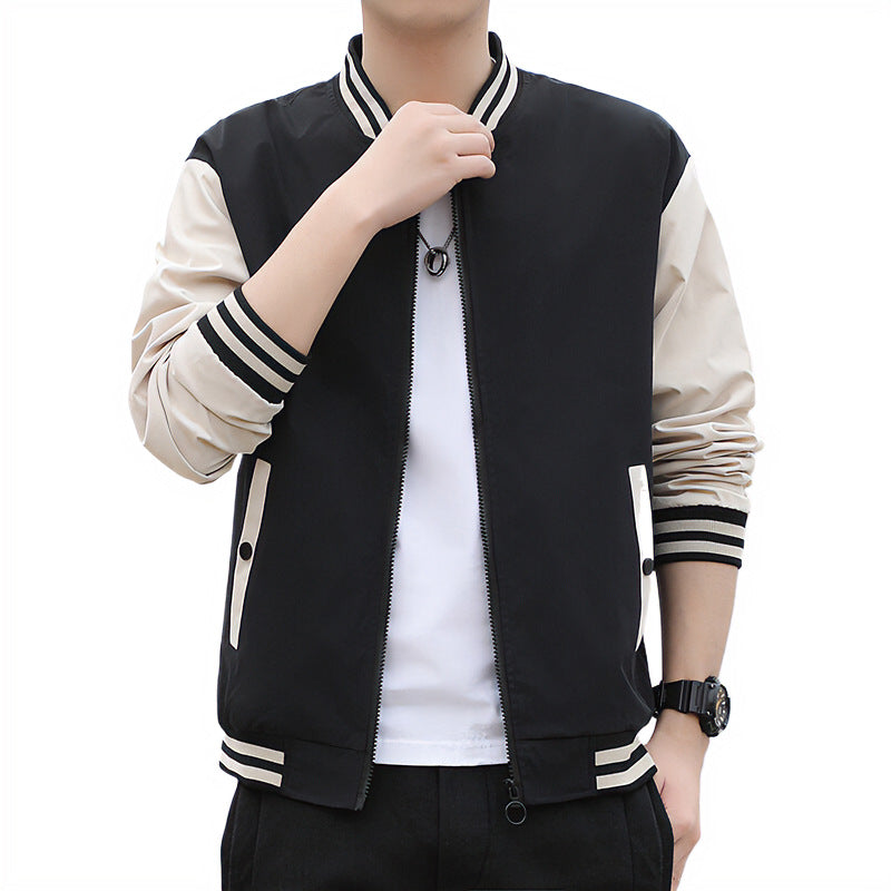 Herren Sportliche Übergangsjacke mit hohem Stehkragen Drune 1788241839