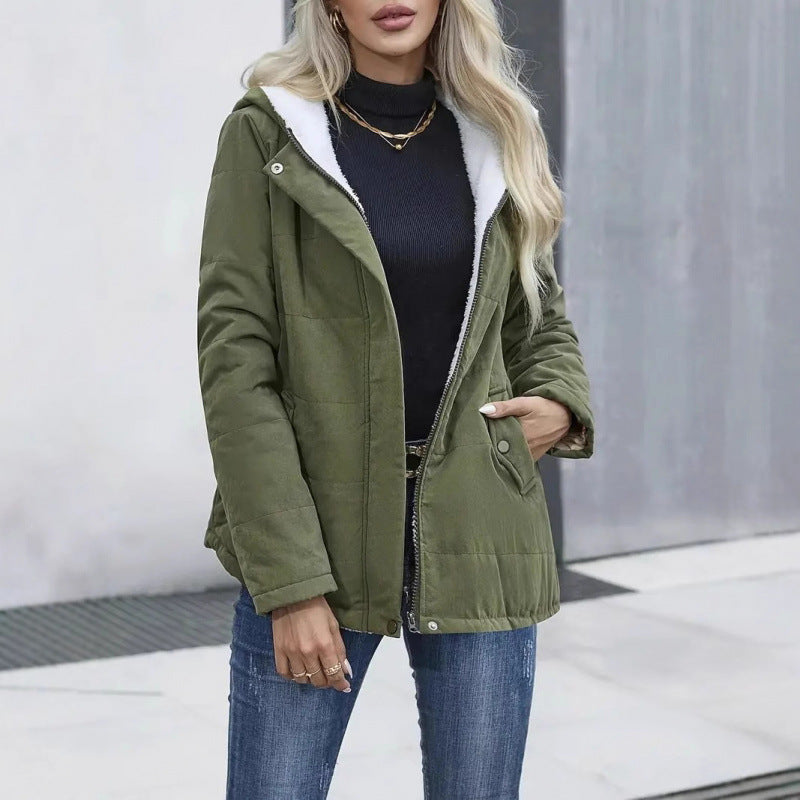 Damen modische Winterjacke Drune