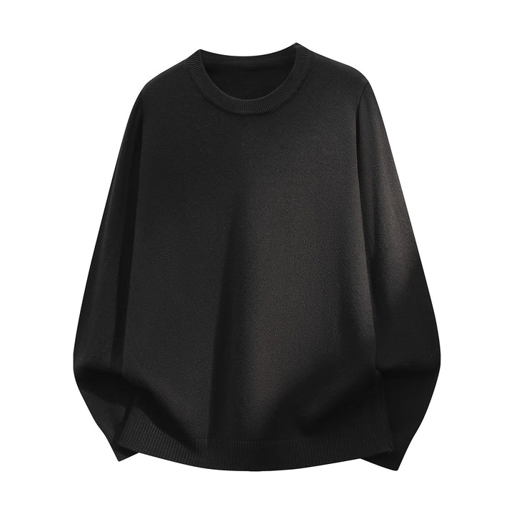 Unisex Oversize-Rundhals-Pullover aus feinem Merino-Mix Drune
