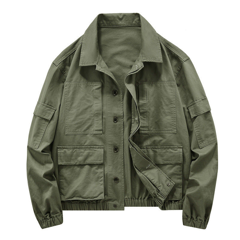 Herren Modische Utility-Jacke mit praktischen Taschen Drune 1787797484