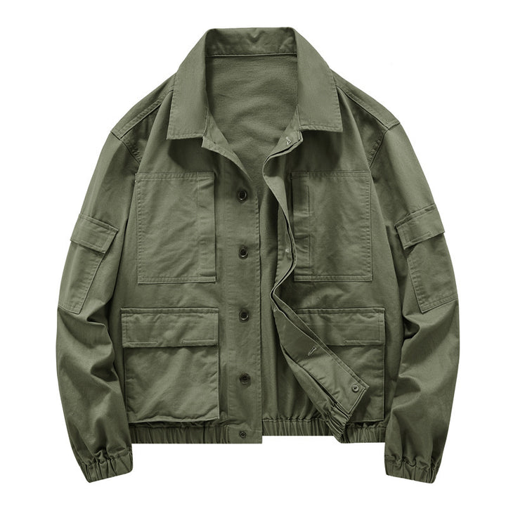 Herren Modische Utility-Jacke mit praktischen Taschen Drune 1787797484