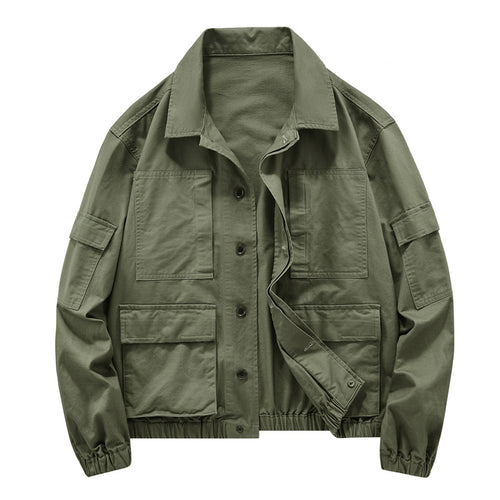 Herren Modische Utility-Jacke mit praktischen Taschen Drune 1787797484