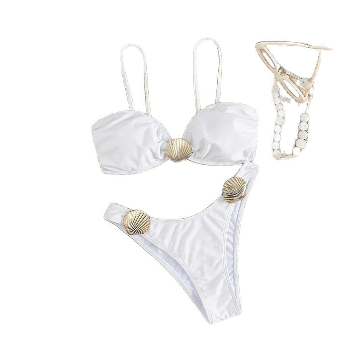 Damen Bikini-Set mit raffinierten Muscheldetails Drune