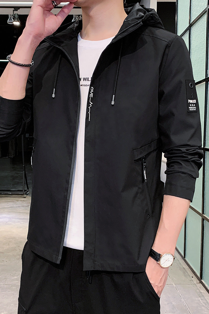 Herren Lässige Outdoorjacke Drune