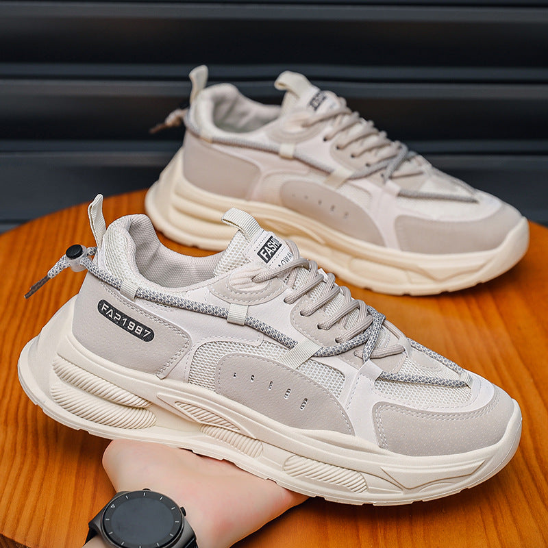Damen Sportliche Sneakers mit luftdurchlässigem Mesh-Obermaterial und dämpfender Sohle Drune