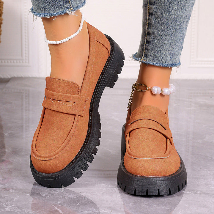 Damen Bequeme Mokassins mit rutschfester Sohle und stylishen Akzenten Drune