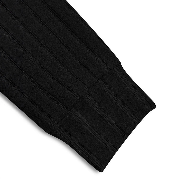 Damen Offener Gerippter Longcardigan aus feinem Strick mit Oversize-Ärmeln Drune