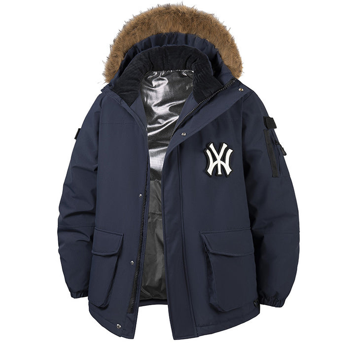 Herren  Expedition Daunen-Alternative Parka mit thermoreflektierender Innenlage und Mehrzweck-Taschenutility Drune