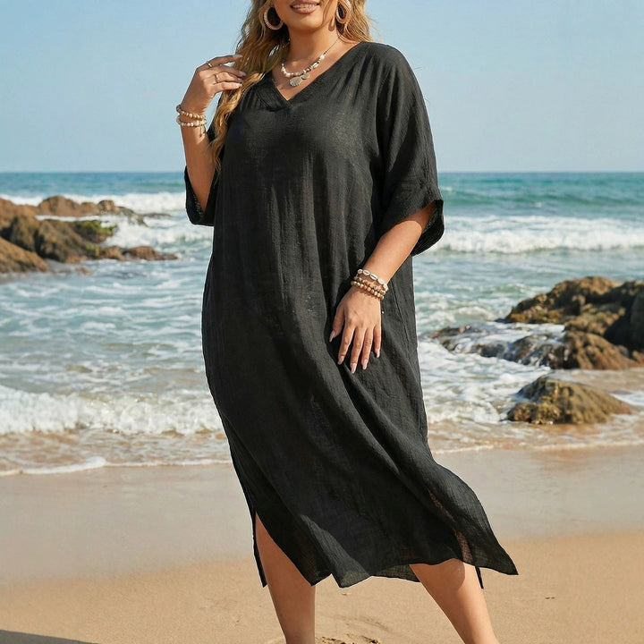 Damen luftiger Strandkleid Drune