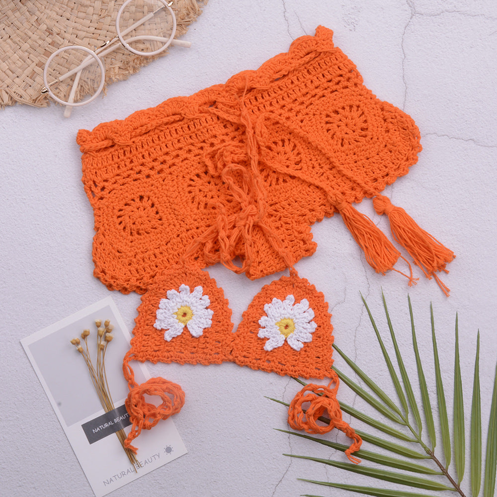 Damen Häkel-Bikini-Set Drune