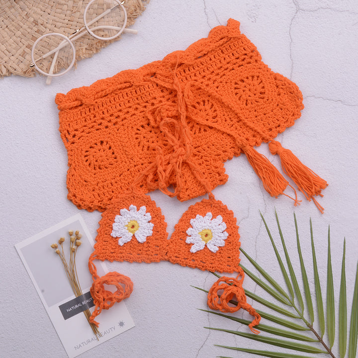 Damen Häkel-Bikini-Set Drune