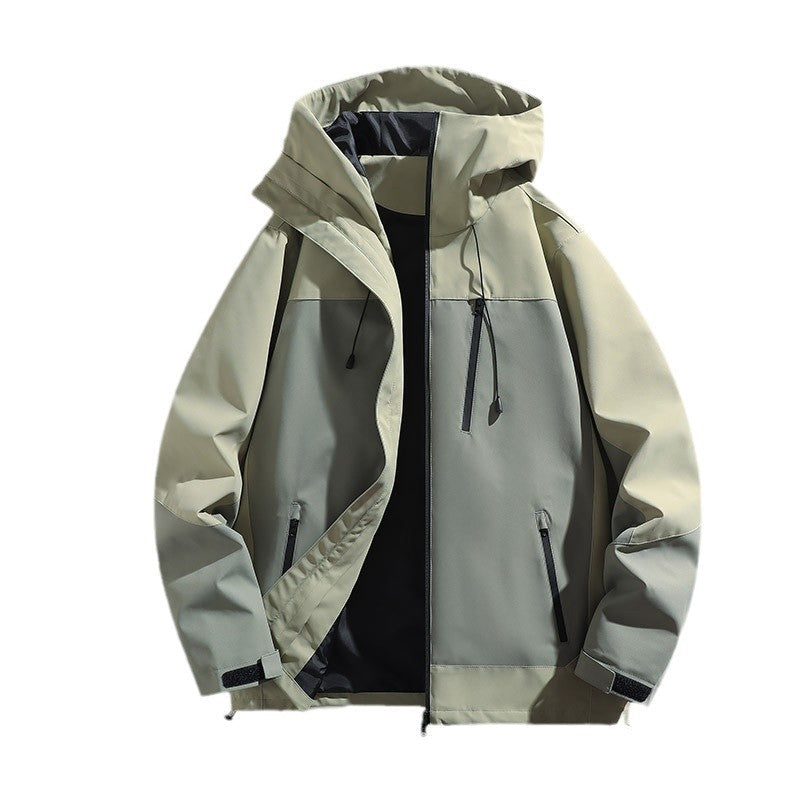 Damen technische Allwetterjacke mit vielseitigem Kapuzendesign und verstellbaren Belüftungsöffnungen Drune