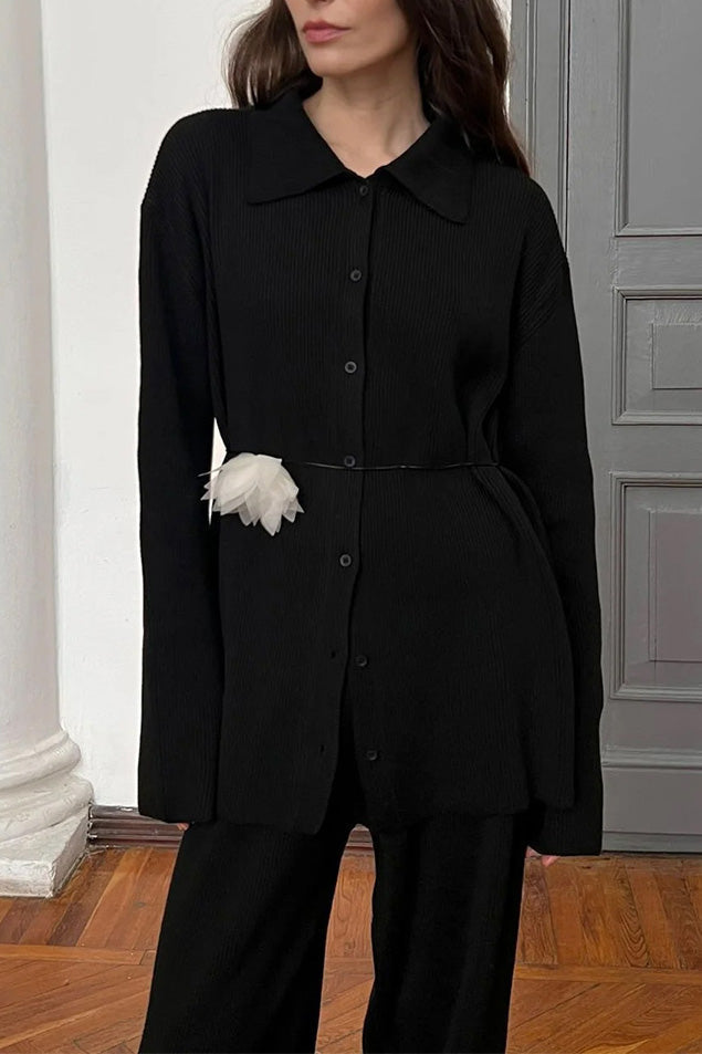 Drune | Royal Mile Strickjacke und Hose Zwei Teiliger Anzug