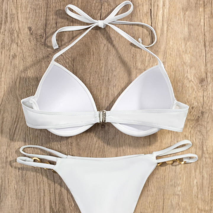 Damen Designer-Bikini mit luxuriösen Schmuckdetails Drune
