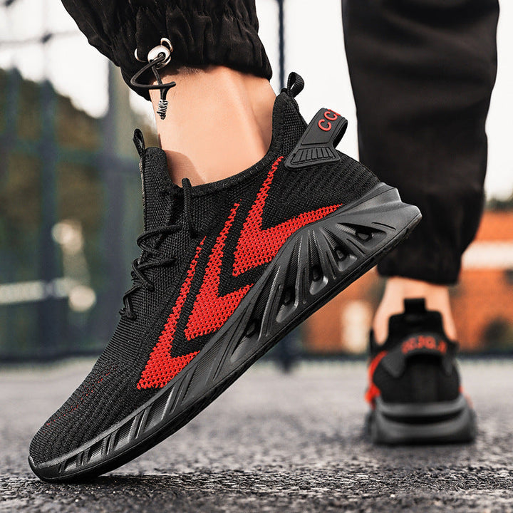 Damen Atmungsaktive und flexible Fitness-Sneaker mit rutschfester Sohle Drune