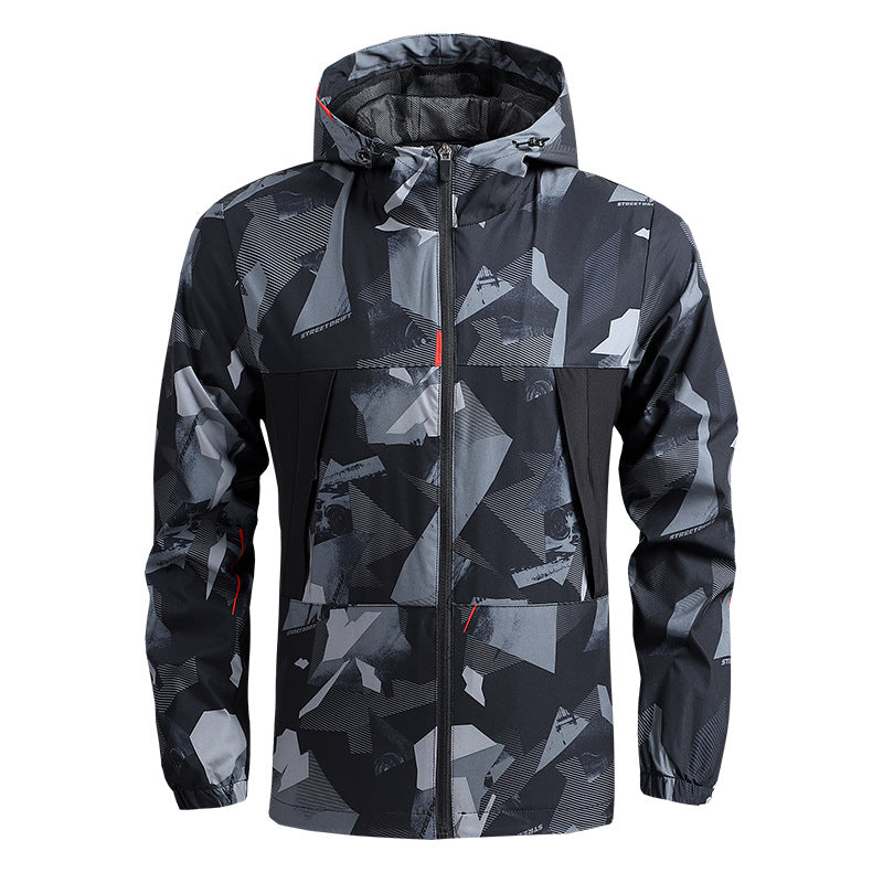 Herren Hochfunktionale Outdoor-Jacke Drune