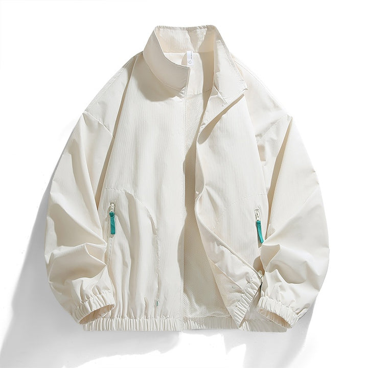 Damen Leichte Outdoorjacke mit hohem Kragen Drune