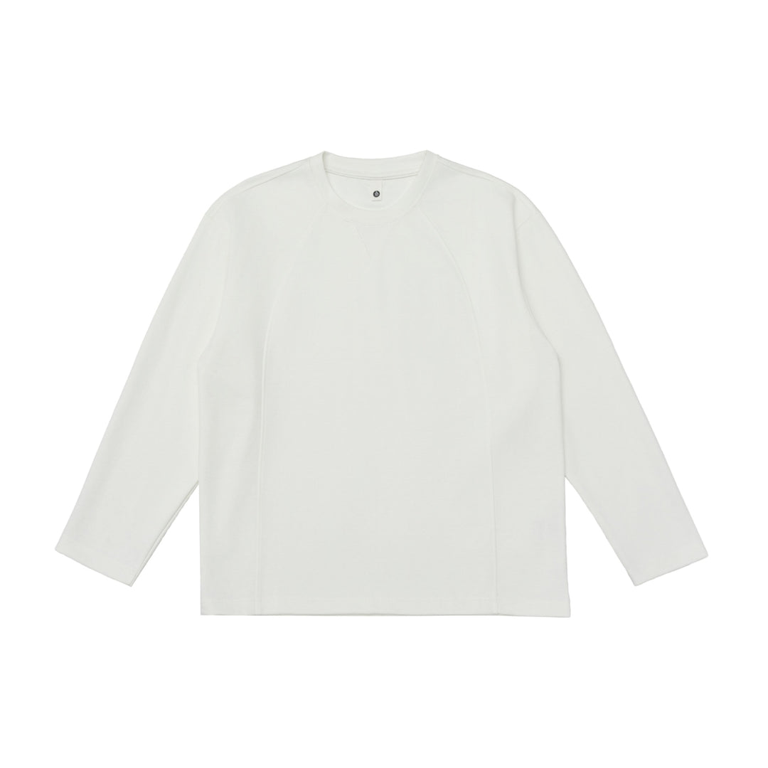 Unisex Oversize‑Sweatshirt mit Raglanärmeln und Teilungsnähten Drune
