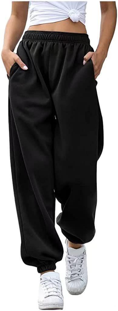 Damen nan gemütliches Lounge-Jogginganzug-Set mit Oversize-Hoodie und elastischer High-Waist Jogginghose Drune