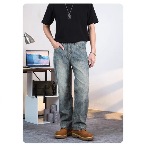 Herren Bequeme Jeans mit lässigem Schnitt Drune