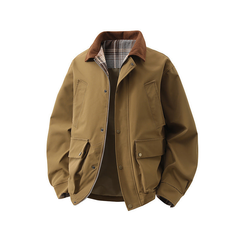 Herren Robuste Arbeitsjacke mit praktischen Taschen Drune