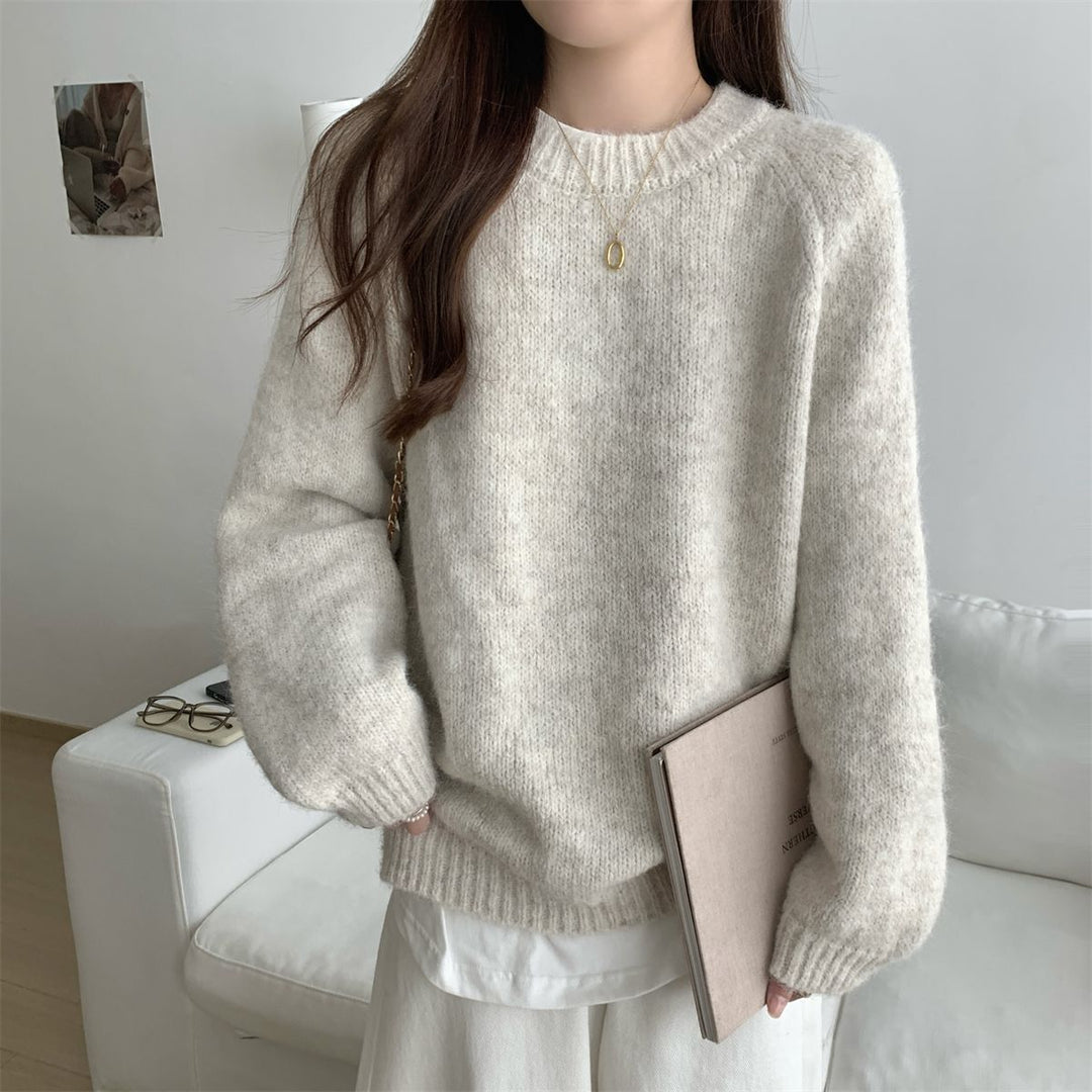 Damen Kuscheliger Oversized-Pullover Drune