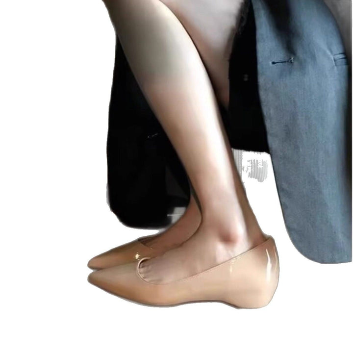 Damen spitze Ballerinas mit moderner Silhouette Drune