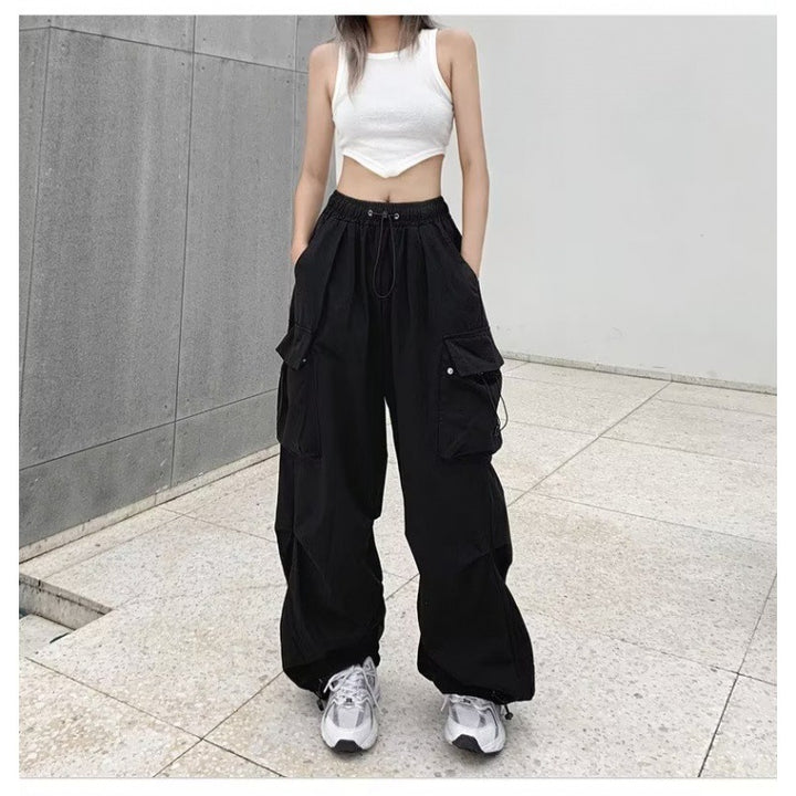 Damen Cargo-Hose mit versatilem Schnitt und praktischen Taschen Drune