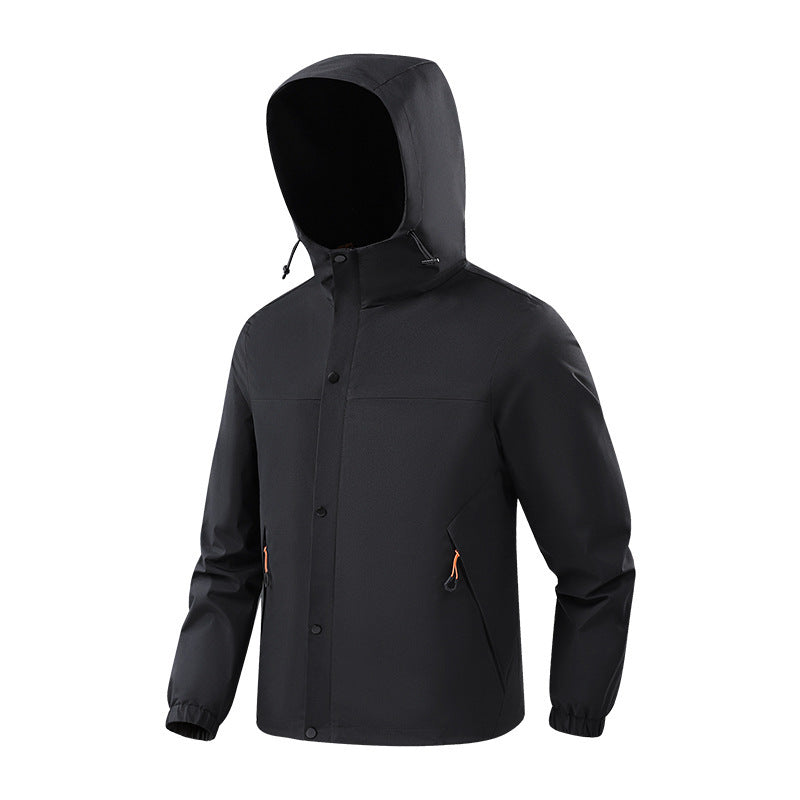 Herren Atmungsaktive Outdoor-Jacke Drune