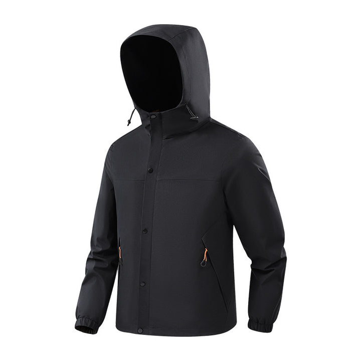 Herren Atmungsaktive Outdoor-Jacke Drune